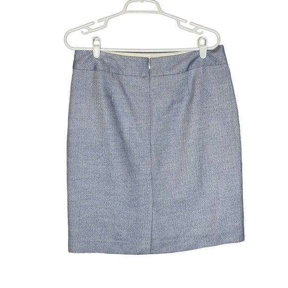 Banana Republic Size 8 Straight and Pencil Skirt‎ Blue - Picture 2 of 6